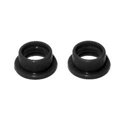 Shaped Exhaust Gasket (Black/2Pcs)