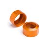 Shock Cap 12Xm13X0.8Mm (Orange/Grooved/2Pcs)