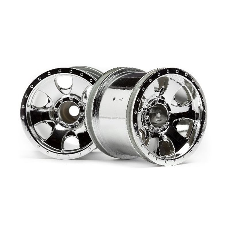 Warlock Wheel Chrome (2.2In/2Pcs)