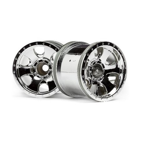 Warlock Wheel Chrome (2.2In/2Pcs)
