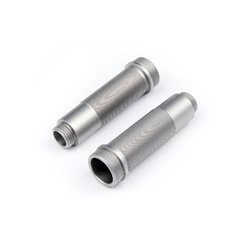 Aluminum Shock Body Set (Gunmetal/2Pcs)