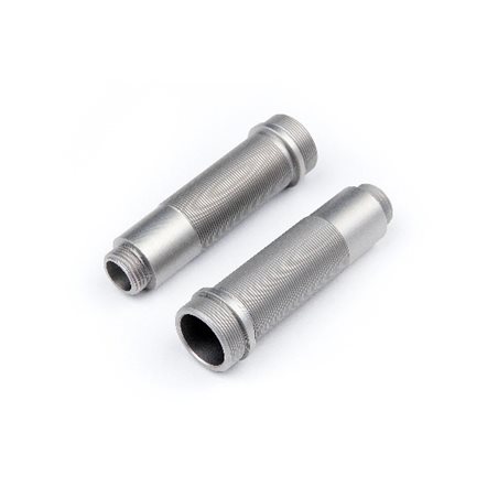 Aluminum Shock Body Set (Gunmetal/2Pcs)