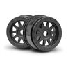 Tr-10 Glue-Lock Wheel Gunmetal (120X60Mm/2Pcs)