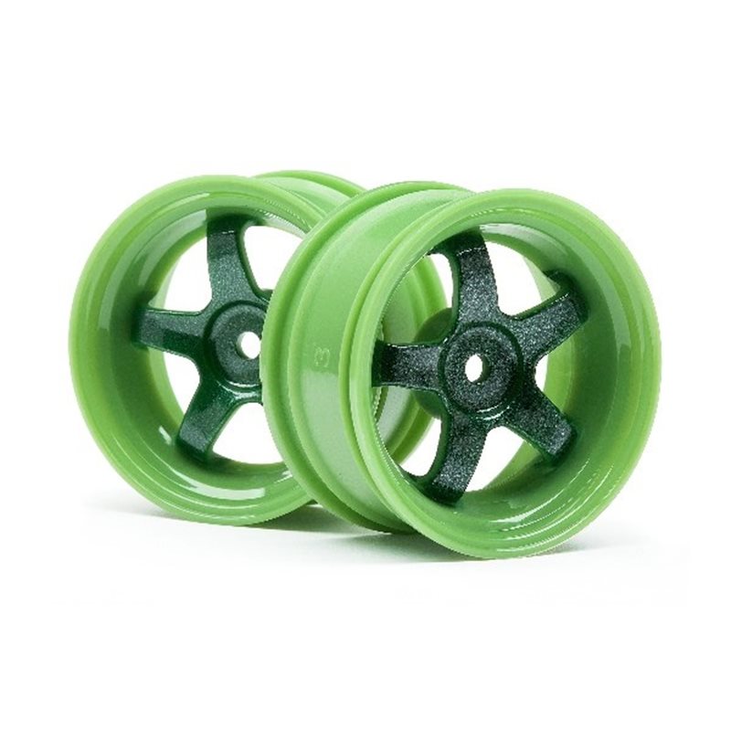Work Meister S1 Wheel Green (3Mm Offset/2Pcs)