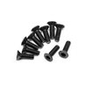 Flat Head Screw M2.5X8Mm (Hex Socket/10Pcs)