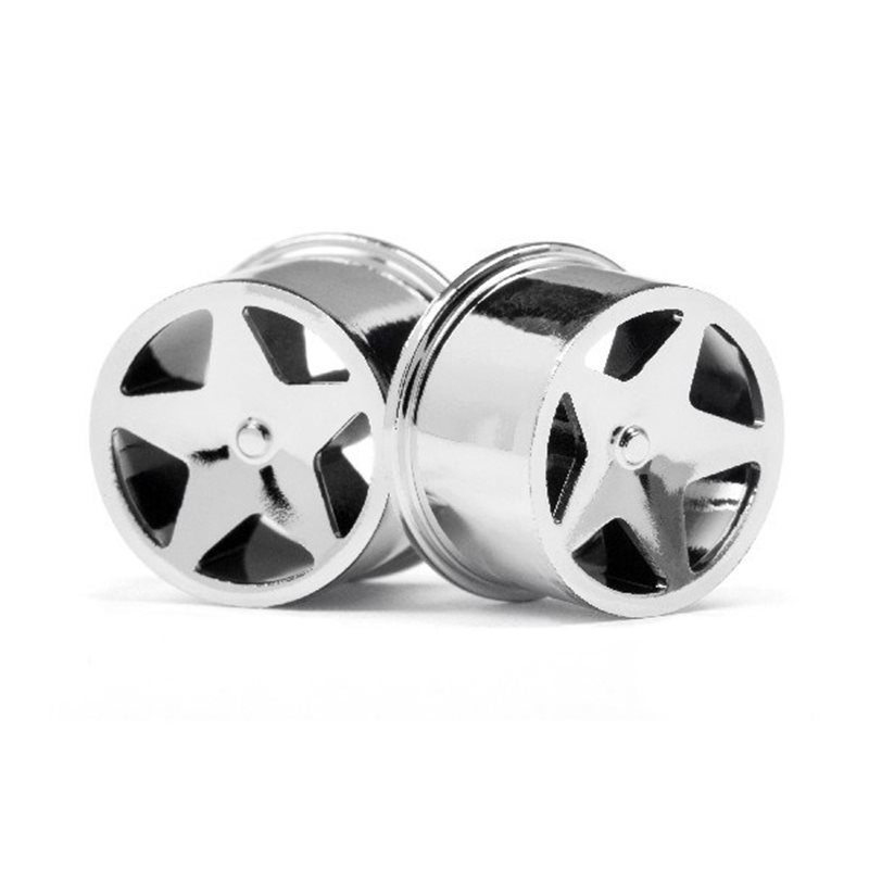 Q32 Super Star Wheel Set F/R Chrome18X10/18X14/ X4