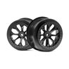 8-Shot Sc Wheel (Black/2Pcs)