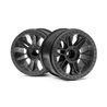 6-Shot St Wheel (Black/2Pcs)
