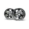 Warlock Wheel Chrome (83X56Mm/2Pcs)