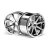 Blast Wheel Chrome (115X70Mm 7Inch/2Pcs)