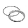 Heavy Duty Wheel Bead Lock Rings Silver F. 2 Whl