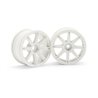 Work Emotion Xc8 Wheel 26Mm White (3Mm Offset)