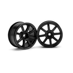 Work Emotion Xc8 Wheel 26Mm Black (3Mm Offset)