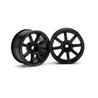 Work Emotion Xc8 Wheel 26Mm Black (3Mm Offset)