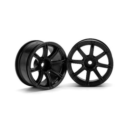 Work Emotion Xc8 Wheel 26Mm Black (6Mm Offset)
