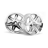 Lp32 Wheel Work Ls406 Chrome (2Pcs)