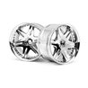 Lp35 Wheel Work Ls406 Chrome (2Pcs)