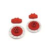 E10 Brake Disc & Caliper Set (Red)