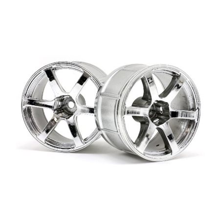 Lp35 Wheel Yokohama Avs Model T6 Chrome (2Pcs)