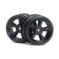 Vintage 5 Spoke Wheel 26Mm Black (0Mm Offset)