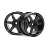 Te37 Wheel 26Mm Black (3Mm Offset)
