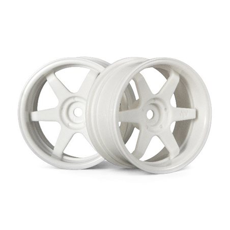 Te37 Wheel 26Mm White (6Mm Offset)