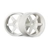 Te37 Wheel 26Mm White (6Mm Offset)
