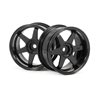 Te37 Wheel 26Mm Black (6Mm Offset)