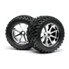 Mounted Goliath Tire 178X97Mm On Blast Wheel Crm