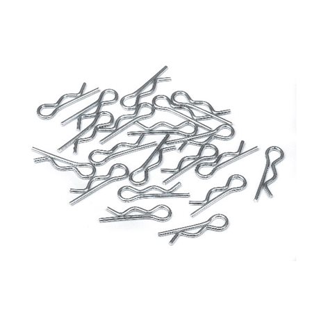 Body Pin (6Mm/Silver/Medium/20Pcs)