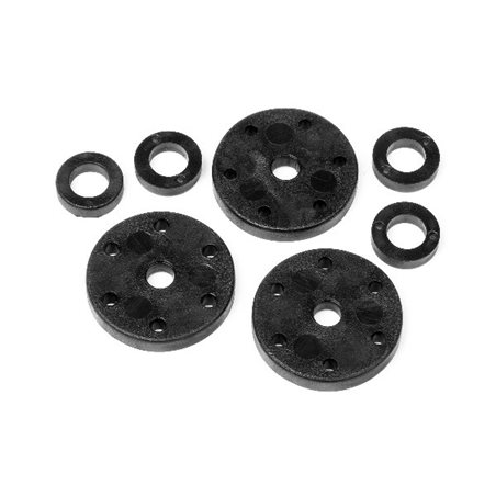 6 Holes Shock Piston Set (Holes 1.2/1.3/1.4mm)