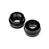 Big Bore Shock Bottom Cap _Black/2Pcs_