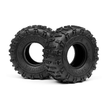 Sedona Tire (White/Rock Crawler/2Pcs)
