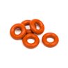 Silicon O-Ring P-3 (Red) (5 Pcs)