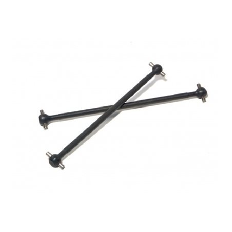 Dogbone 9 X 123Mm (Black/2Pcs)