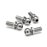 Ball 4.7X6.5mm (4-40/Hex Socket/Silver/4pcs)