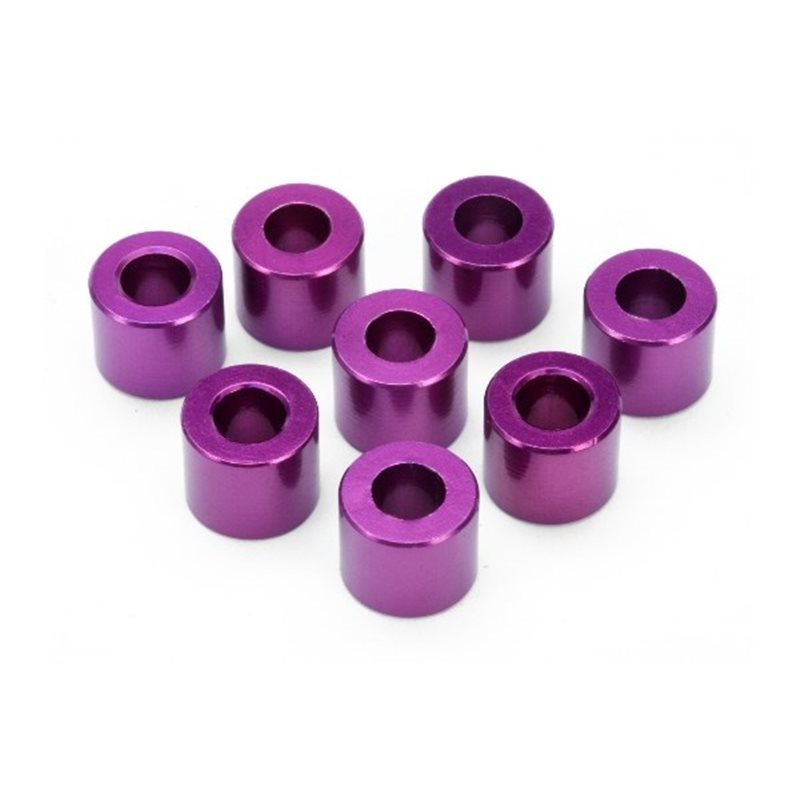 Spacer 4X8X6.5Mm(Purple/8Pcs)