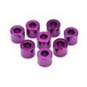 Spacer 4X8X6.5Mm(Purple/8Pcs)
