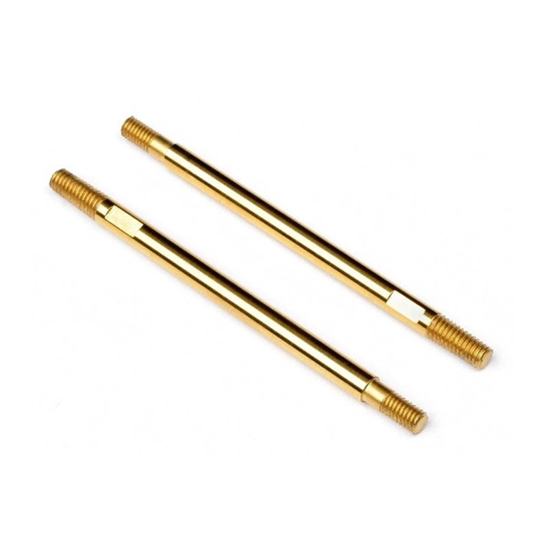 Titanium Nitride Coated Shock Shaft 3X50Mm (2Pcs)