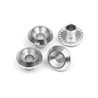 Wheel Washer (Silver/4Pcs)