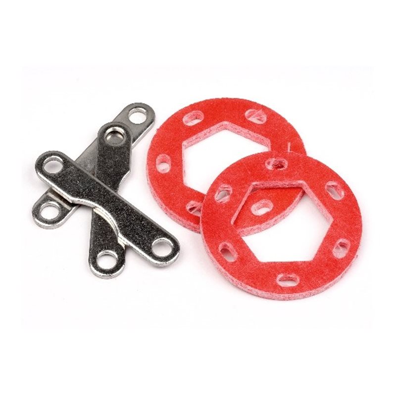 Dual Fiberglass Brake Disk 19X35X2.5Mm/ Plate Set