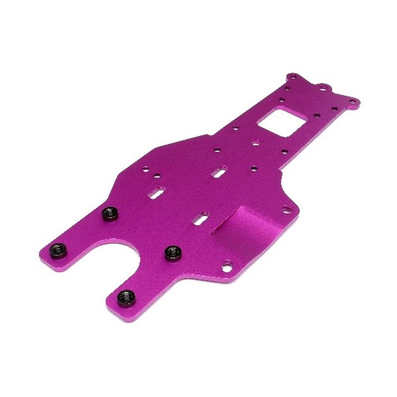 Rear Chassis Plate (Purple)