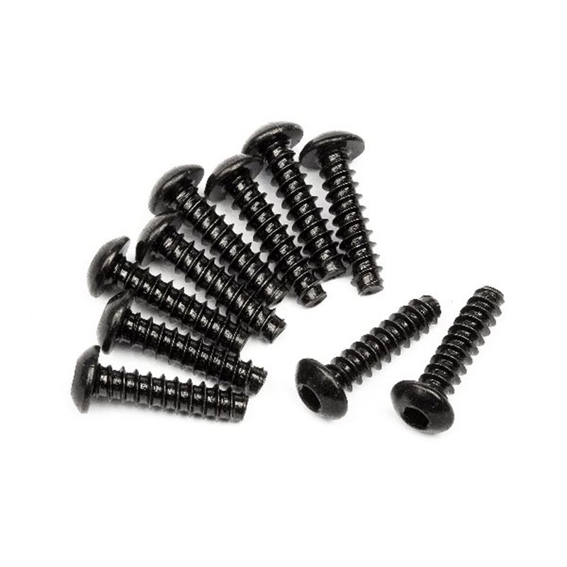 Tp. Button Head Screw M3X12Mm (Hex Socket/10Pcs)