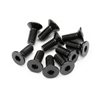 Flat Head Screw M4X10Mm (Hex Socket/10Pcs)