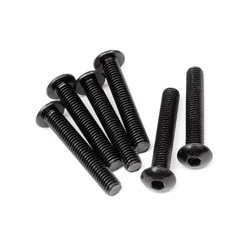 Button Head Screw M5X30Mm (Hex Socket/6Pcs)