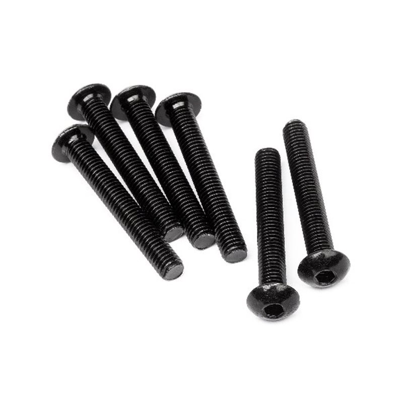 Button Head Screw M5X35Mm (Hex Socket/6Pcs)