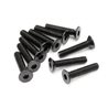 Flat Head Screw M3X15Mm (Hex Socket/10Pcs)