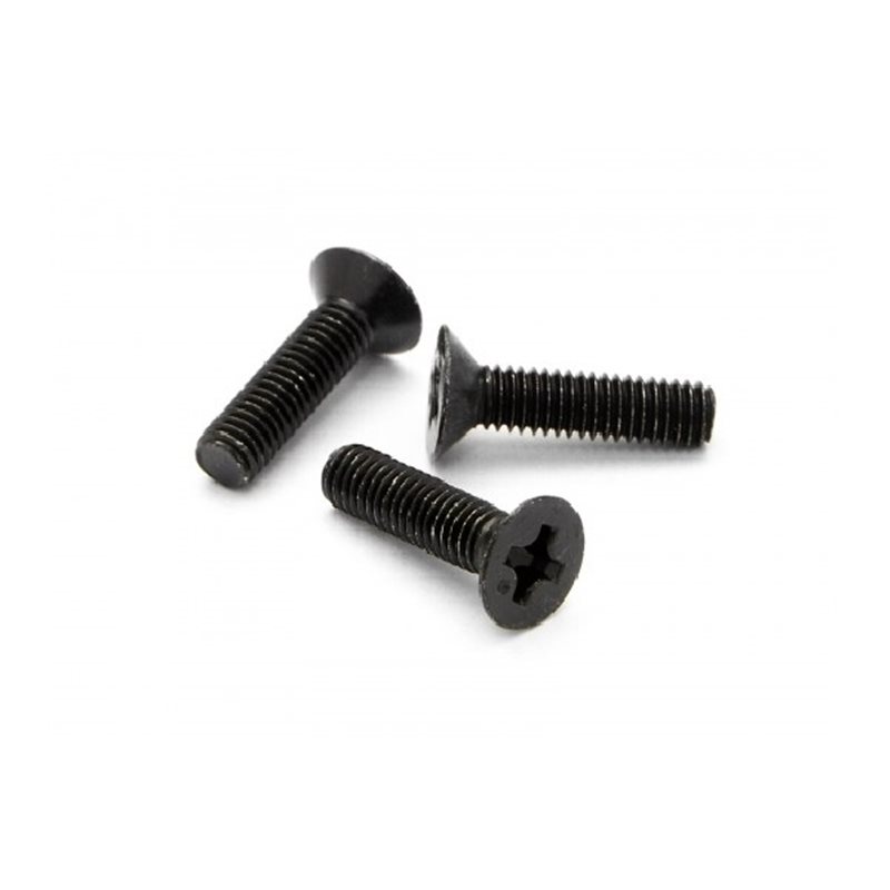 Flat Head Screw M3 X 12Mm (6Pcs)