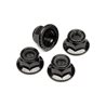 Flanged Lock Nut M5 (Black/4Pcs)