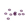 Aluminium Washer 3 X 6 X 0.75Mm (Purple/10 Pcs)